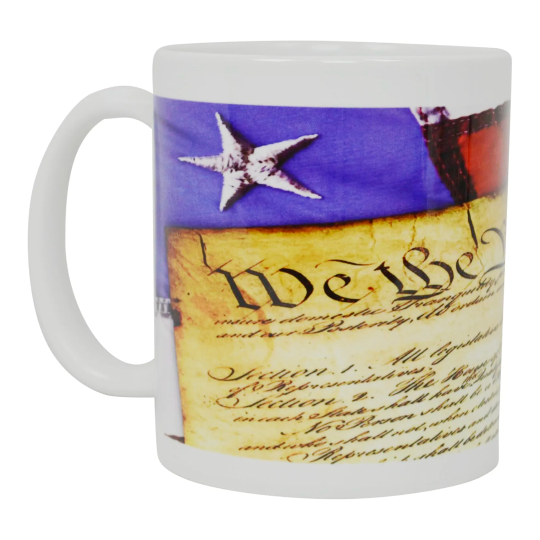 Best Coffee Mug The US Constitution Flag American Patriot