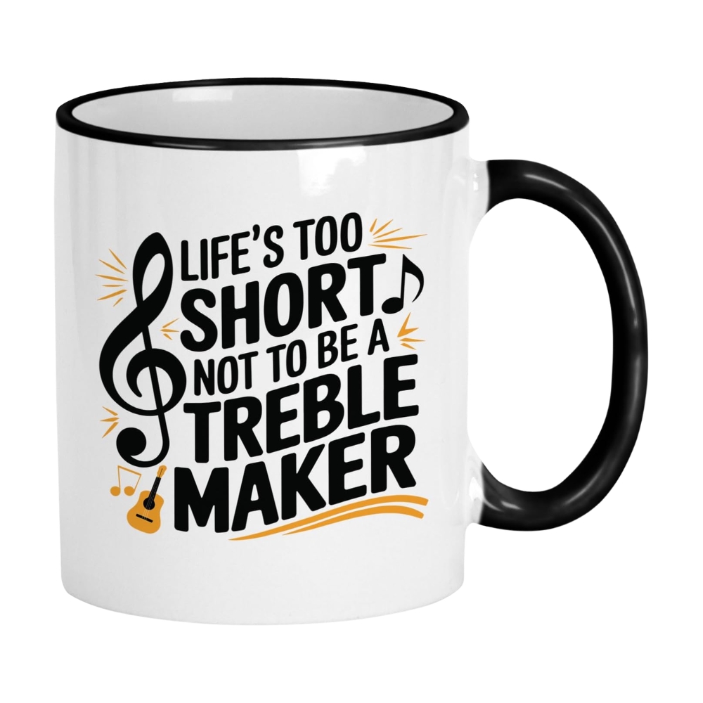 Music Teacher Gifts. 11 Oz Musician Appreciation Mug. Cool Gifts For Music Lovers. Funny Cups For Musicians
