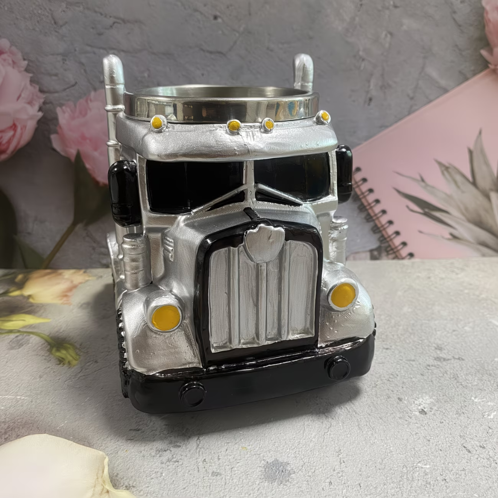 Truck Shaped Resin Coffee Mug for Home Decor