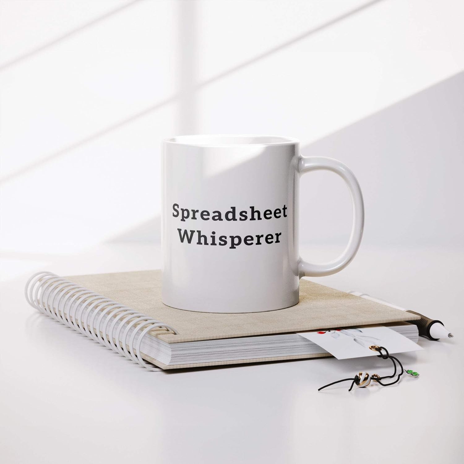 Funny Spreadsheet Whisperer Coffee Mug Accounting Bookkeeper Gift