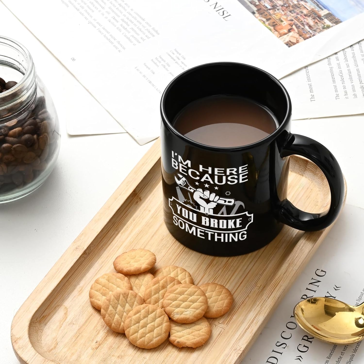 Mechanic Gift Coffee Mug Funny Maintenance Humor Cup