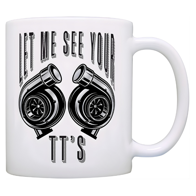 Piston Heartbeat Mechanic Printed Mug