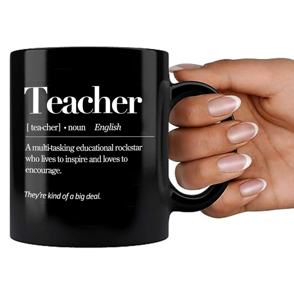 Teacher Definition Mug Teacher Gifts Appreciation Gifts from Students