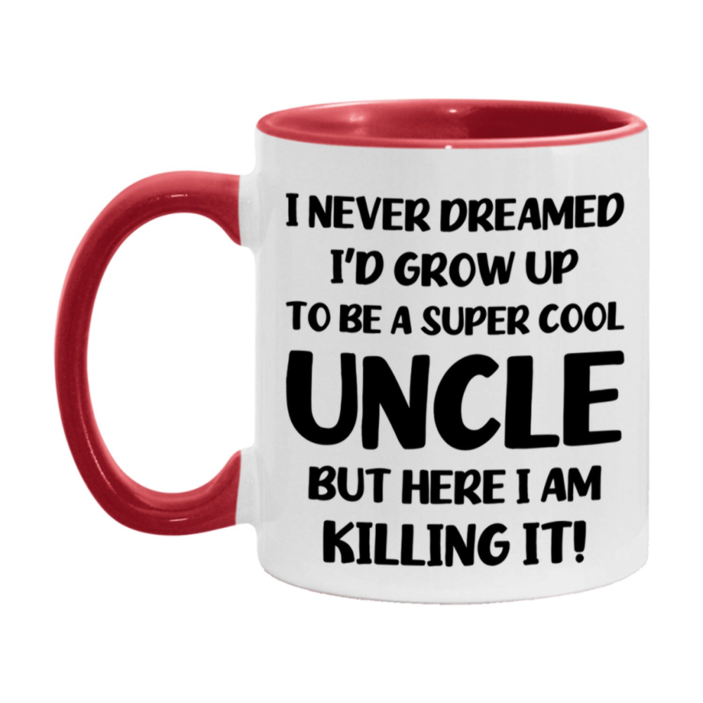 Ceramic Super Cool Uncle Coffee Mug Funny Quote Drinkware