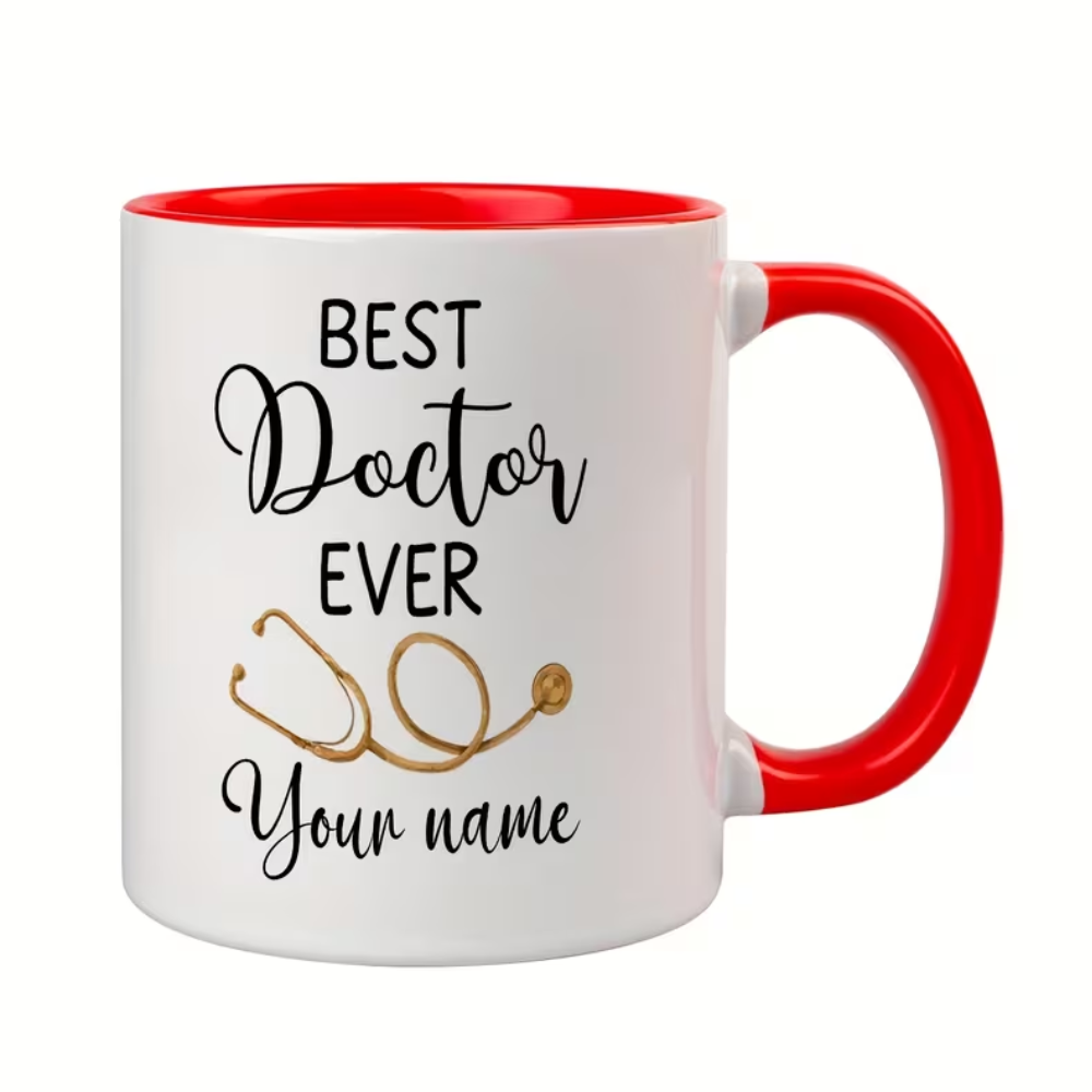 11 oz Personalized Nutcracker Ceramic Coffee Mug with Name Design