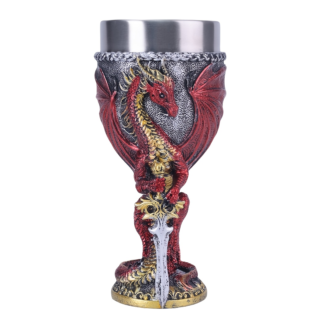 Medieval Dragon Wine Cup 7oz
