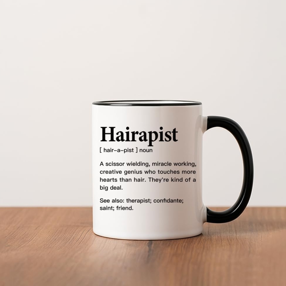 Hairdresser Mug Gifts for Women Men, Funny Hairstylist & Hairdresser Gift