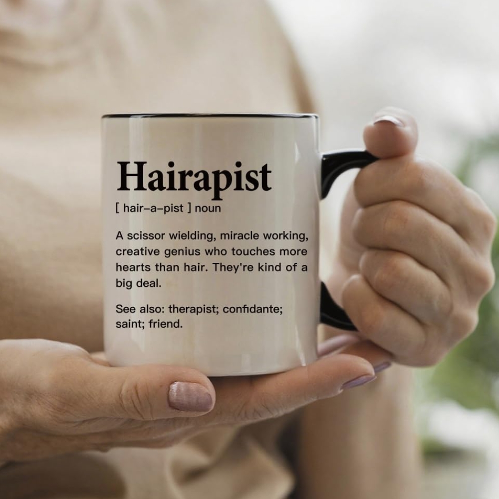 Hairdresser Mug Gifts for Women Men, Funny Hairstylist & Hairdresser Gift