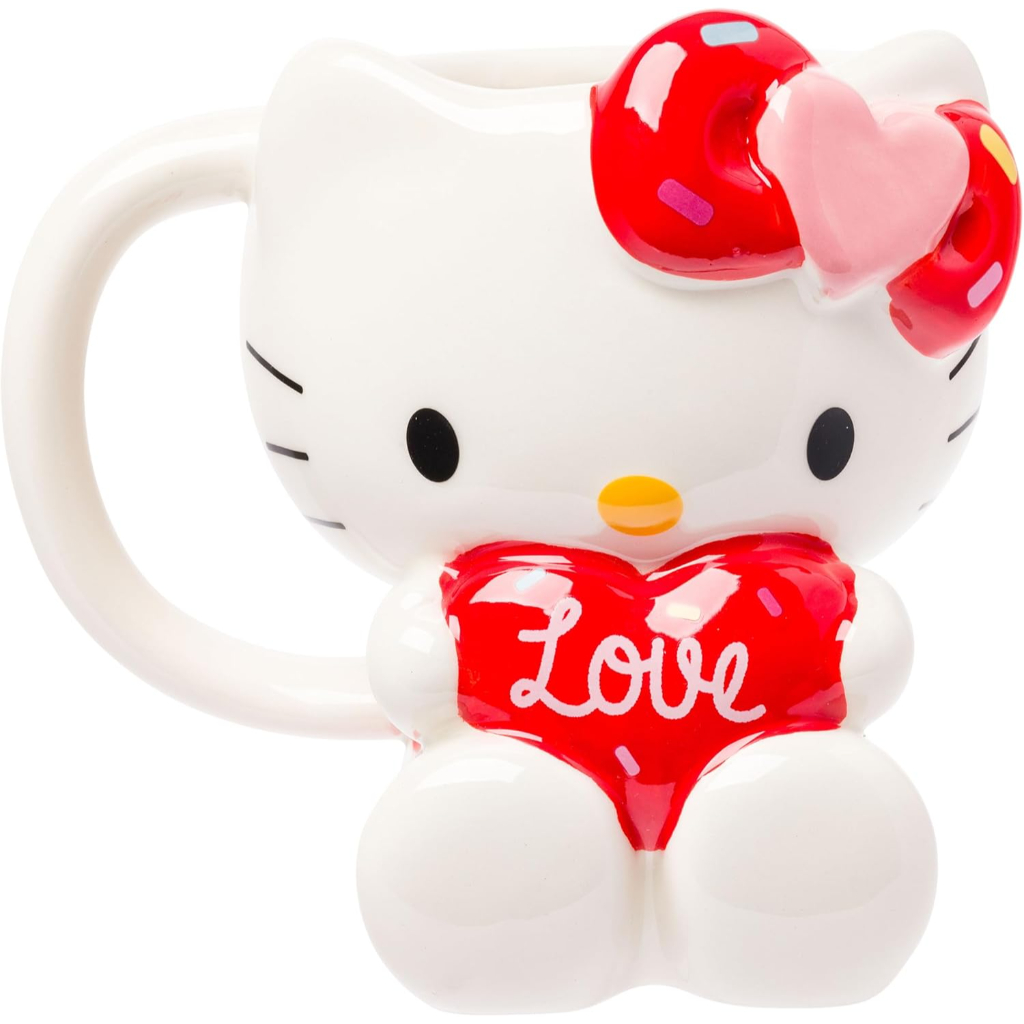 Christmas Snowman Cat Ceramic Mug With 3D Design