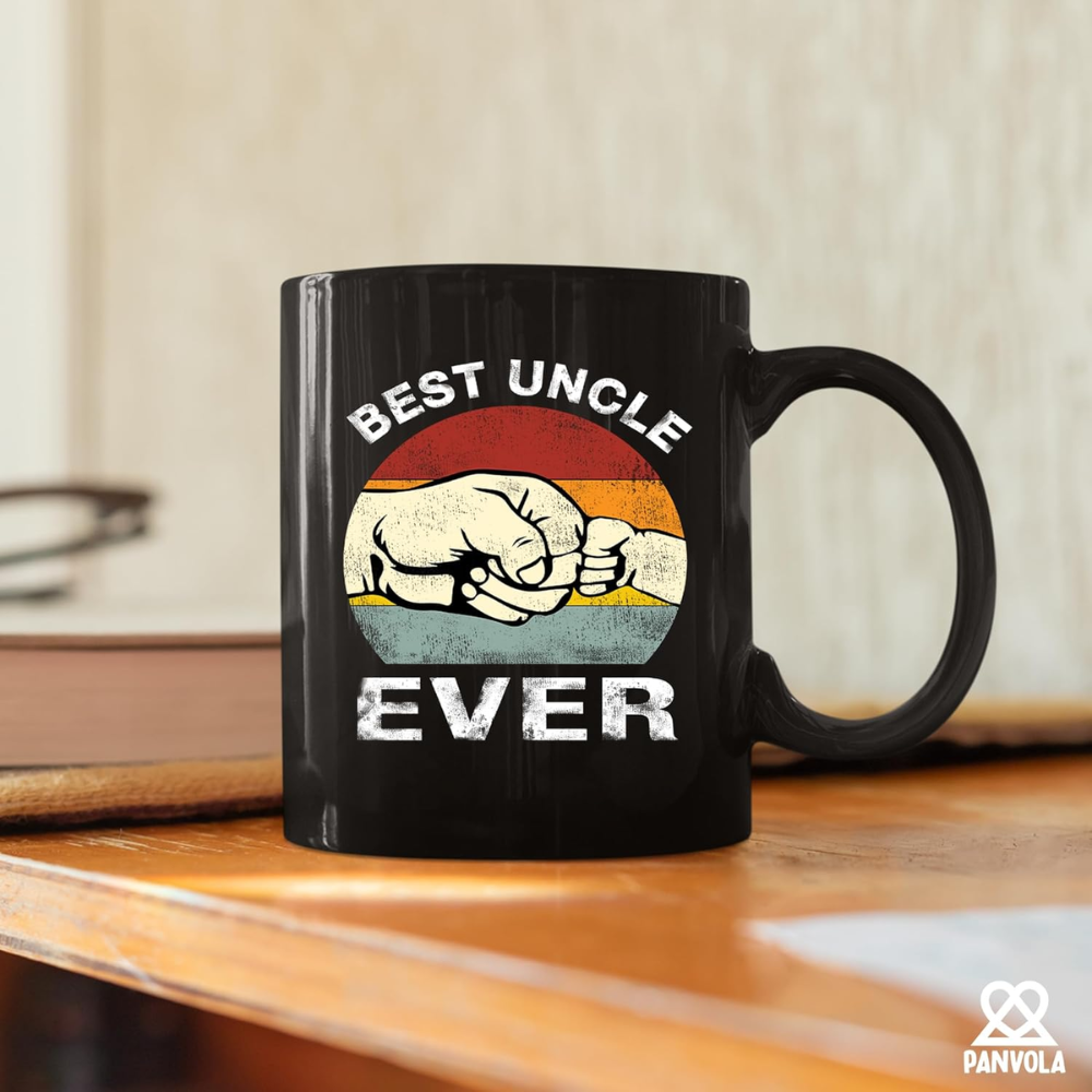 Ceramic Best Uncle Ever Coffee Mug Funny Novelty Drinkware