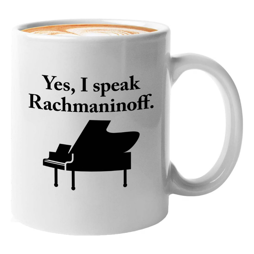 88 Keys Piano Player Themed Musician Coffee Mug