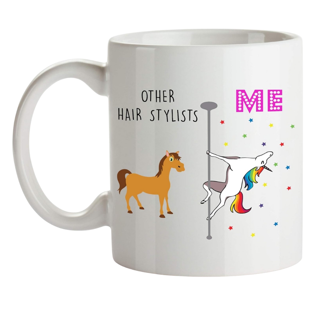 Funny Hairstylist Mug, 11 Ounces, Hair Stylist Gifts for Women, Hairstylist Gift Ideas