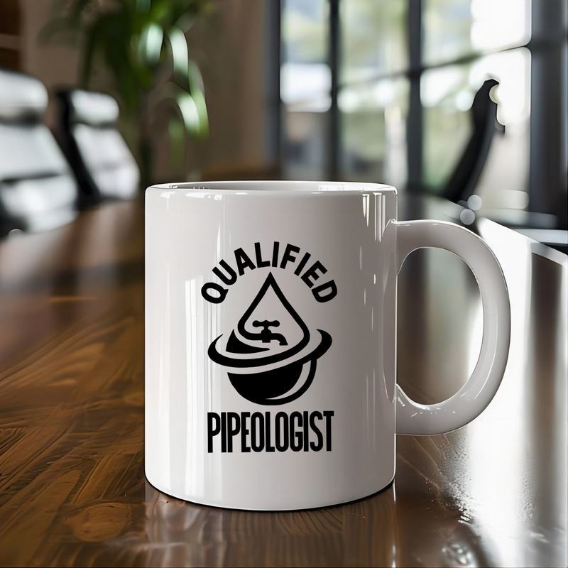 1pc 11oz Ceramic Mug Coffee Mug High Quality Gift For Plumbers