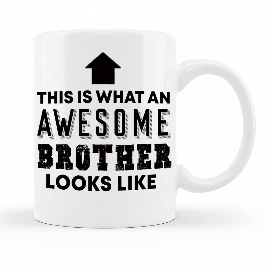 Brothers Awesome Printed Coffee Mug