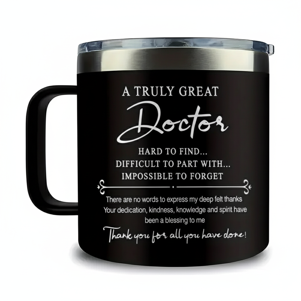 14oz Stainless Steel Doctor Appreciation Tumbler
