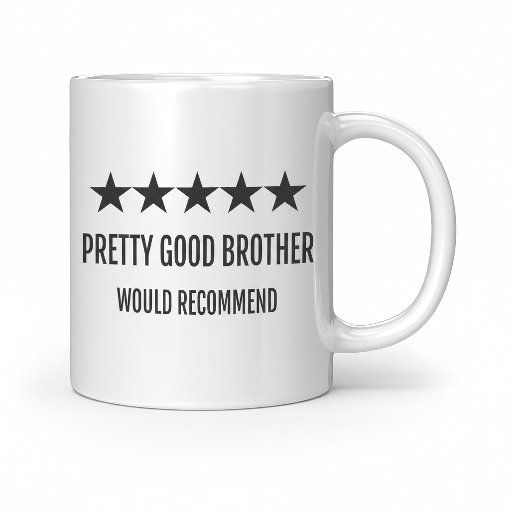 Goods Funny Brother Printed Coffee Mug
