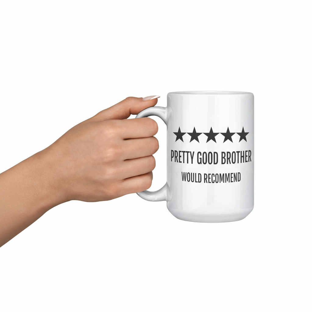 Goods Funny Brother Printed Coffee Mug