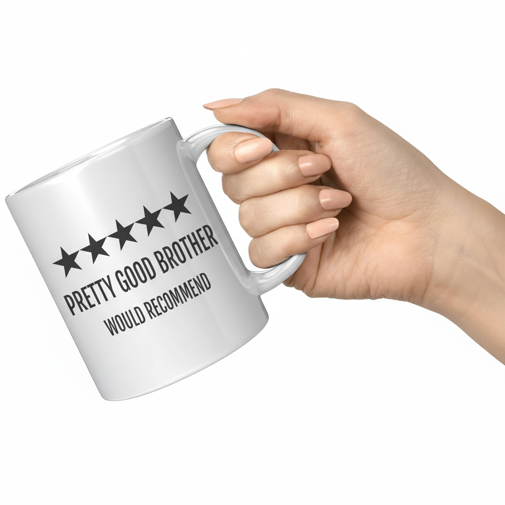Goods Funny Brother Printed Coffee Mug