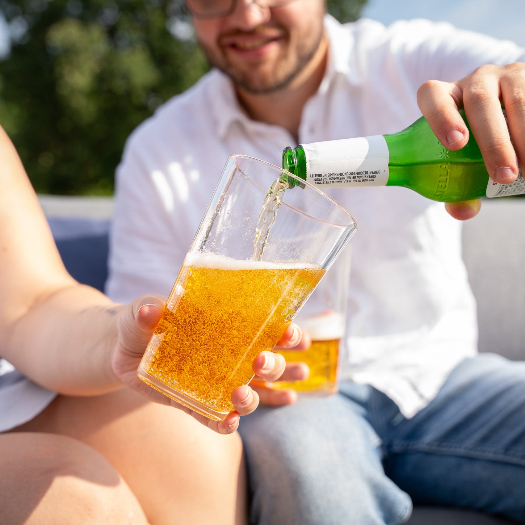 Crystal Clear 16 Oz Pint Glass