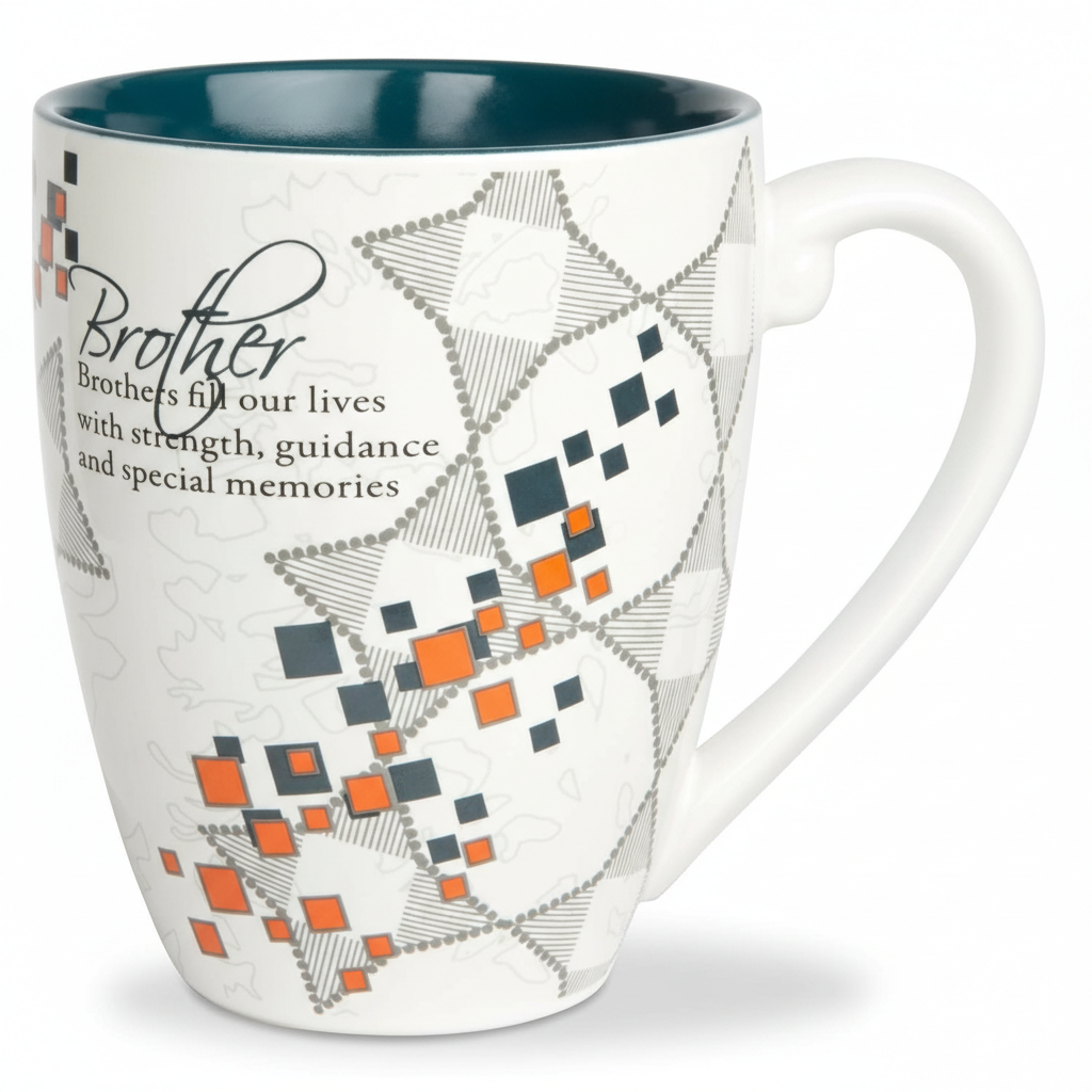 Mark My Words Brother Printed Coffee Mug