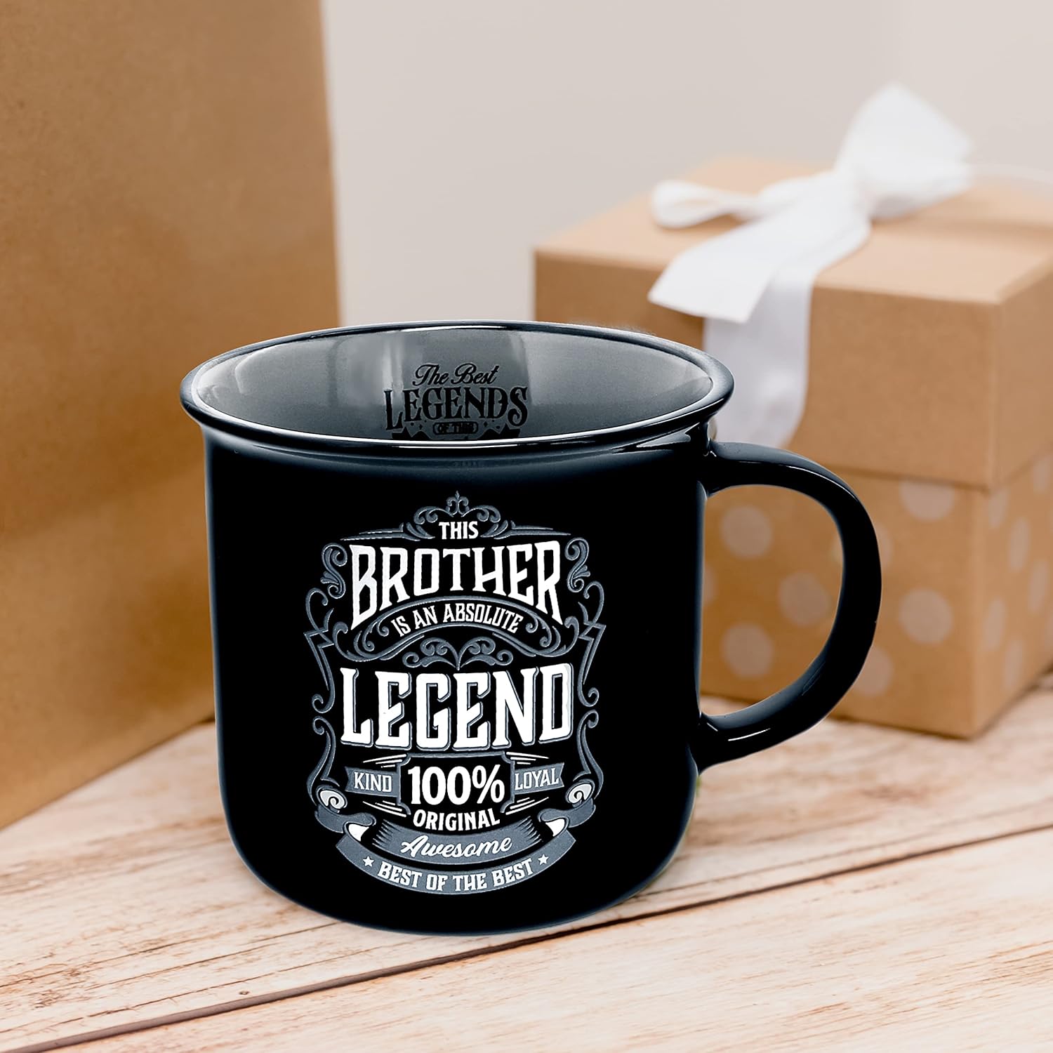 Brother Absolute Legend Printed Coffee Mug