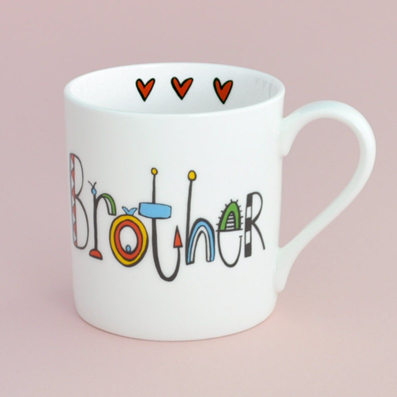 Brother Personalized Name Coffee Mug