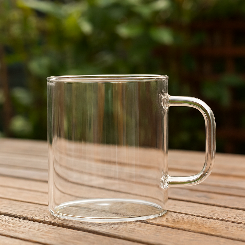 14oz Borosilicate Glass Mug-Mineral Mug