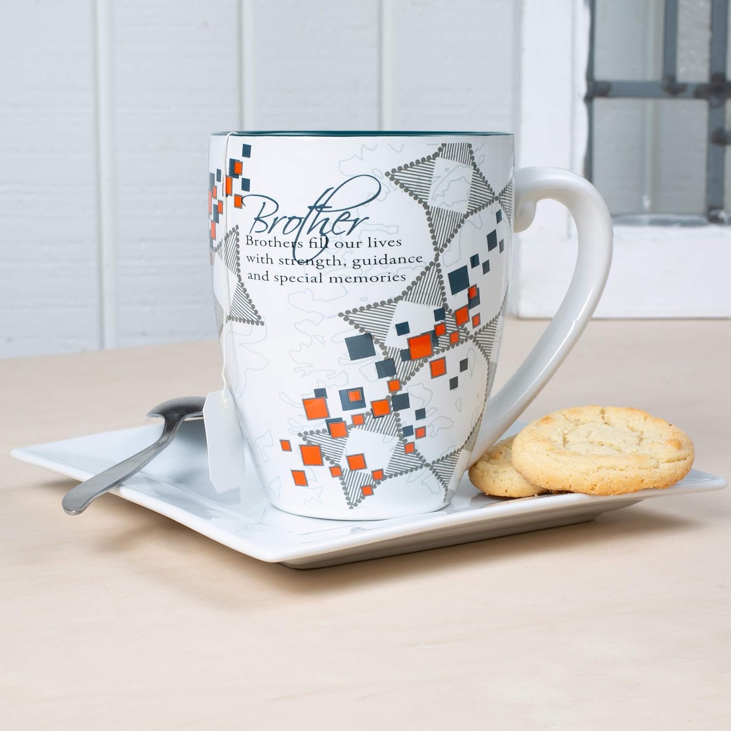 Mark My Words Brother Printed Coffee Mug