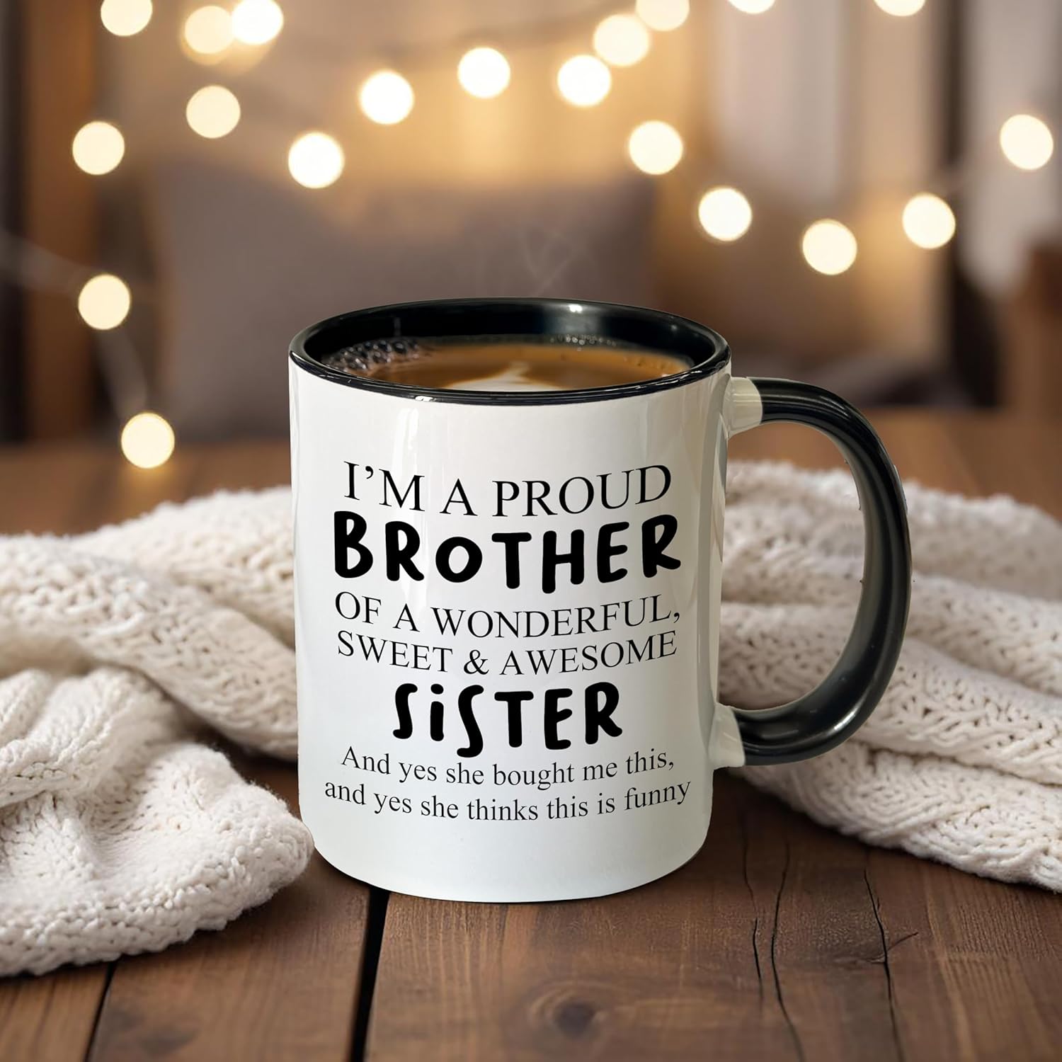 Brother Quote Coffee Mug