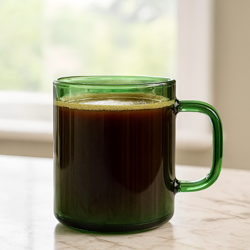 14oz Borosilicate Glass Mug-Mineral Mug