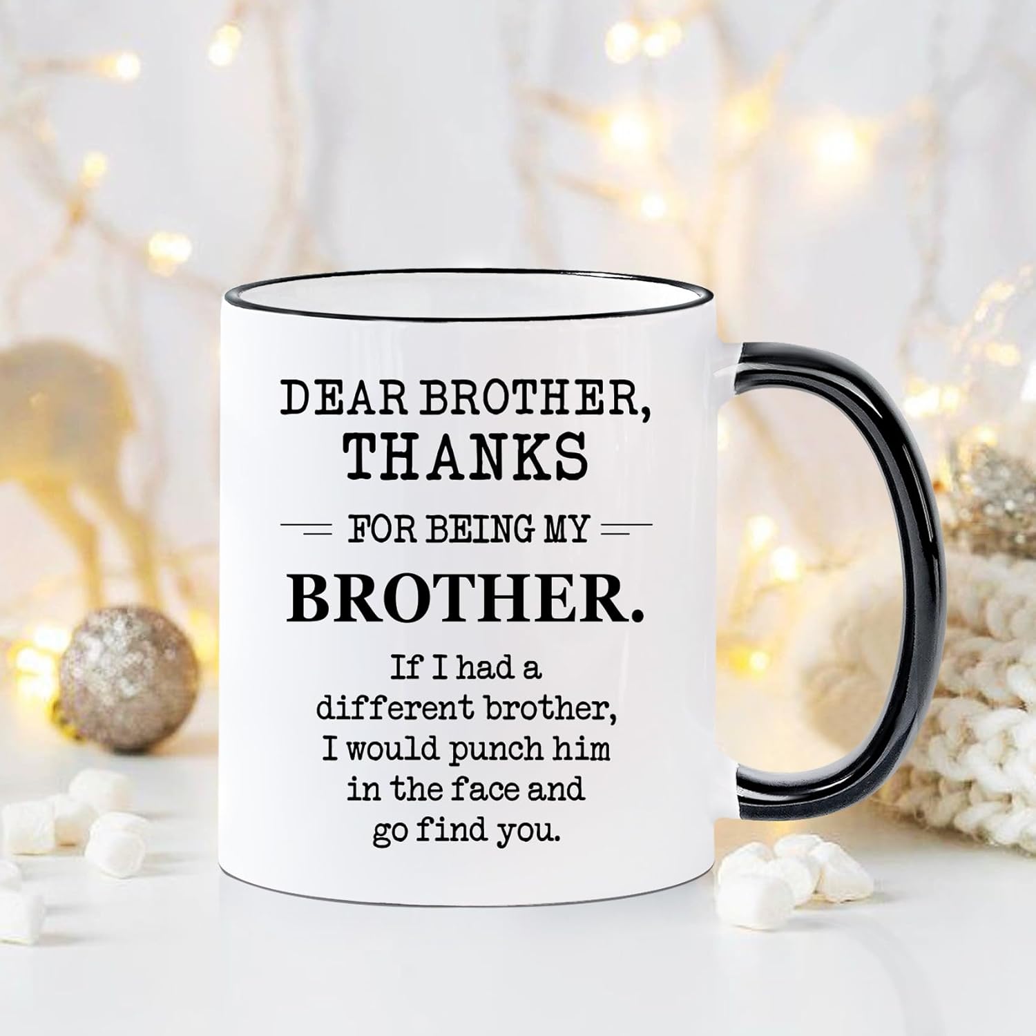 Funny Brother Appreciation Mug Coffee Mug
