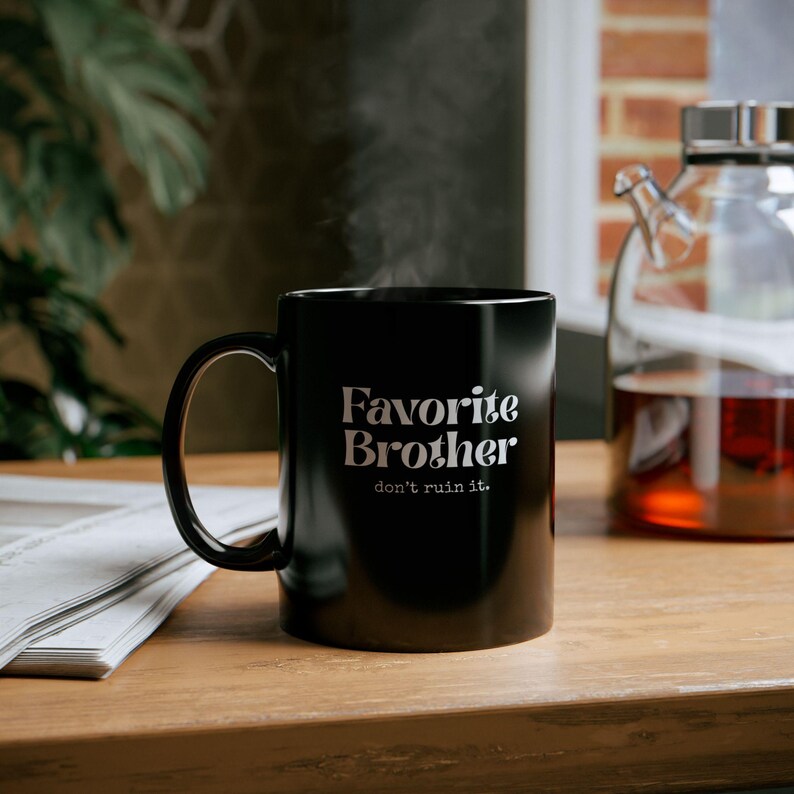 Favorite Brother Printed Coffee Mug
