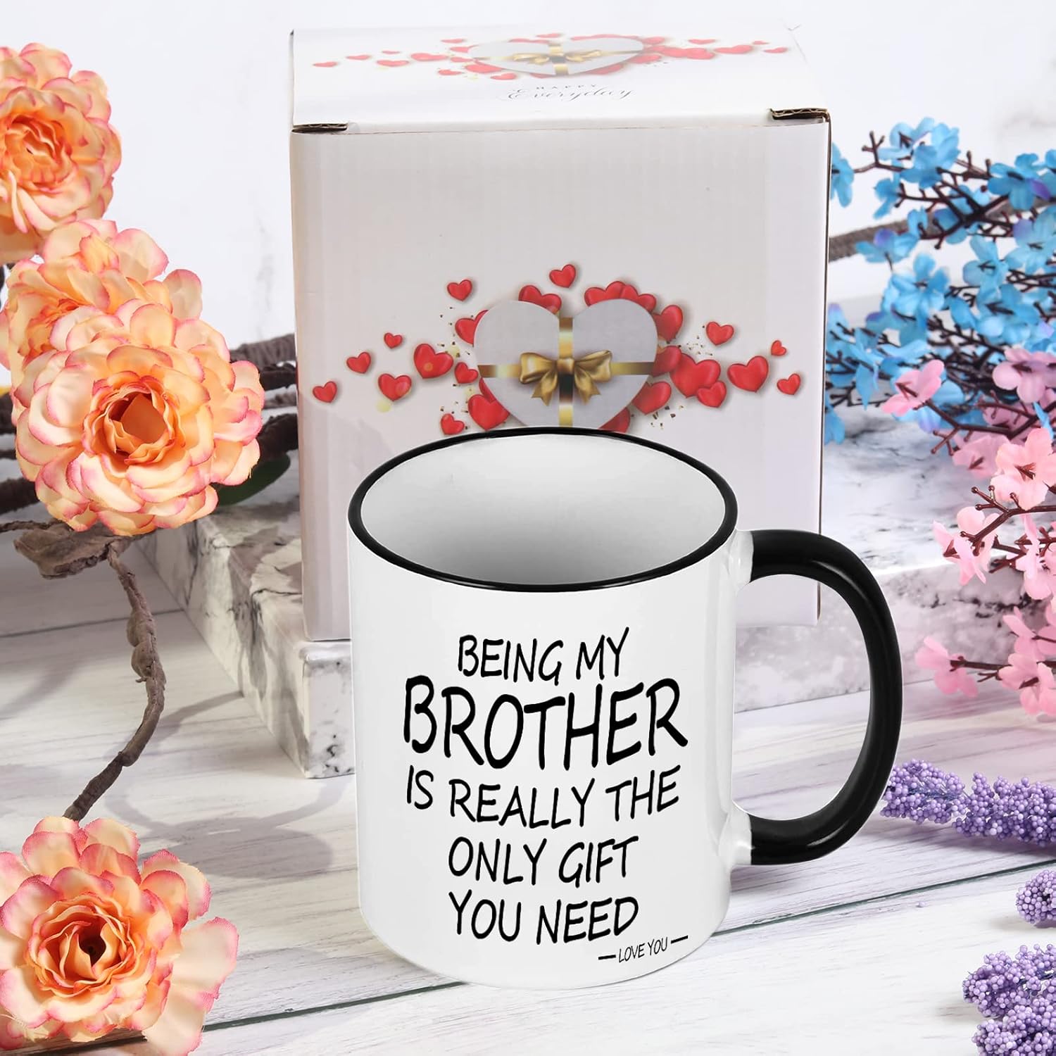 Being My Brother Is The Only Gift You Need Printed Coffee Mug
