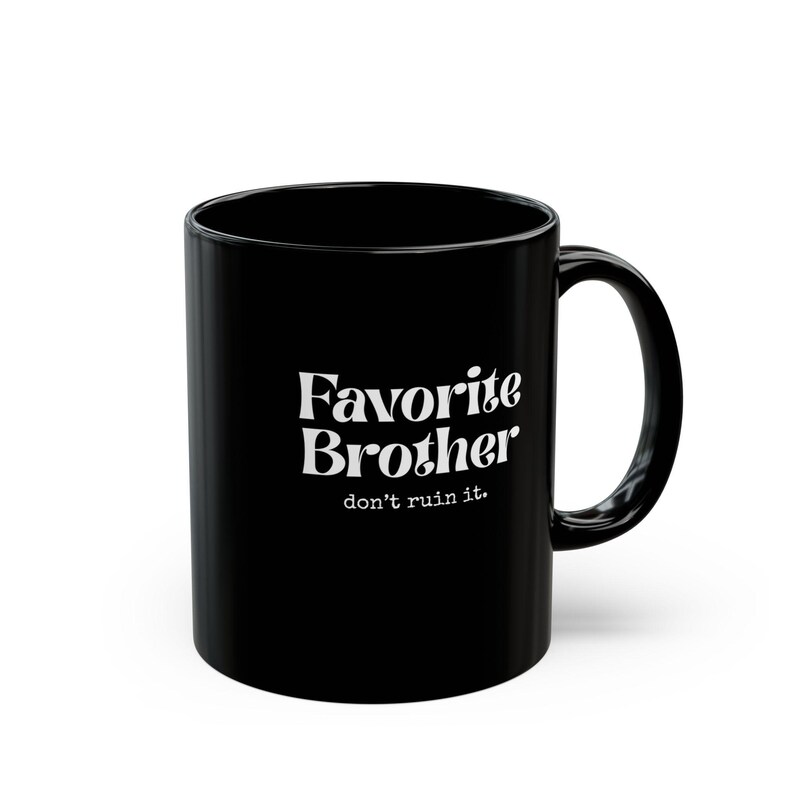 Favorite Brother Printed Coffee Mug