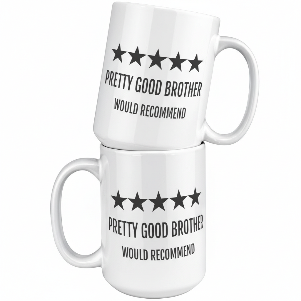 Goods Funny Brother Printed Coffee Mug