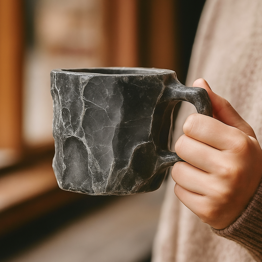 Crystal Gemstone Mineral Mug-Mineral Mug