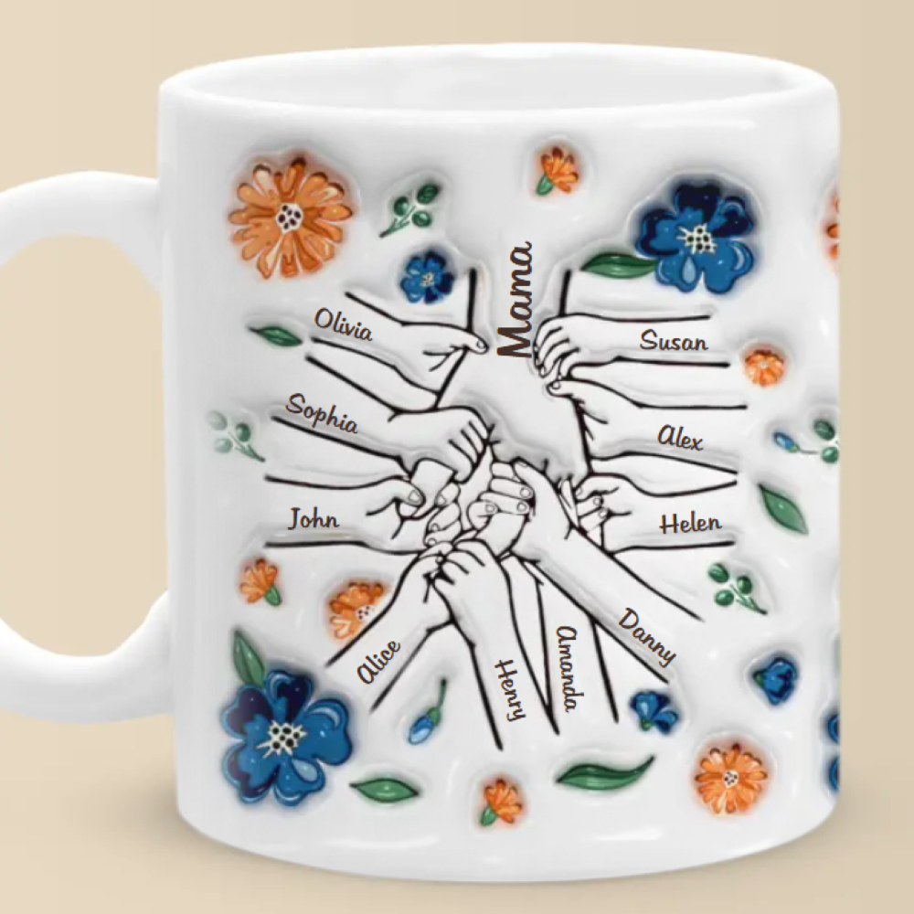 Personalized Mother Day Family Mug-Mineral Mug