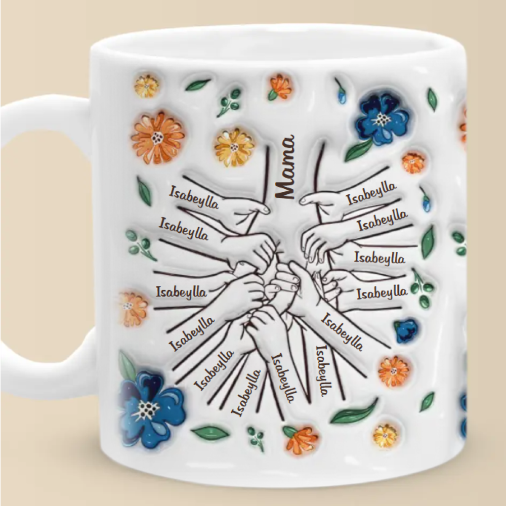 Personalized Mother Day Family Mug-Mineral Mug