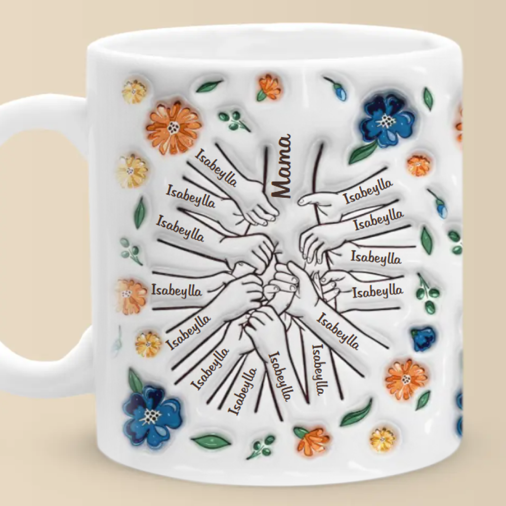Personalized Mother Day Family Mug-Mineral Mug