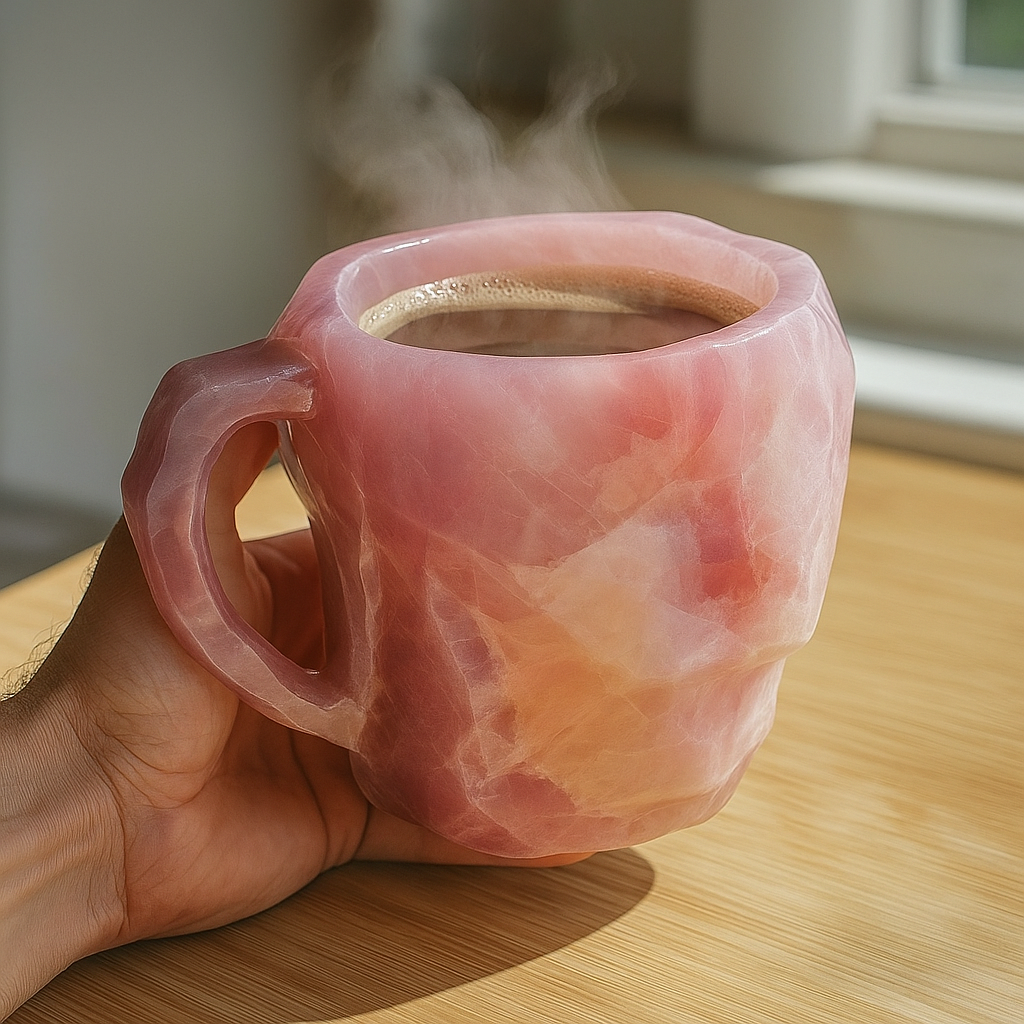 Crystal Gemstone Mineral Mug-Mineral Mug