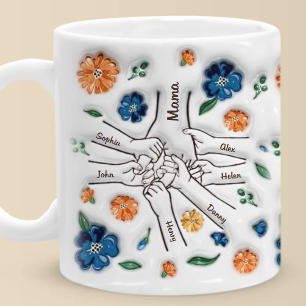 Personalized Mother Day Family Mug-Mineral Mug