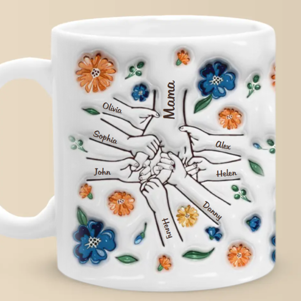 Personalized Mother Day Family Mug-Mineral Mug