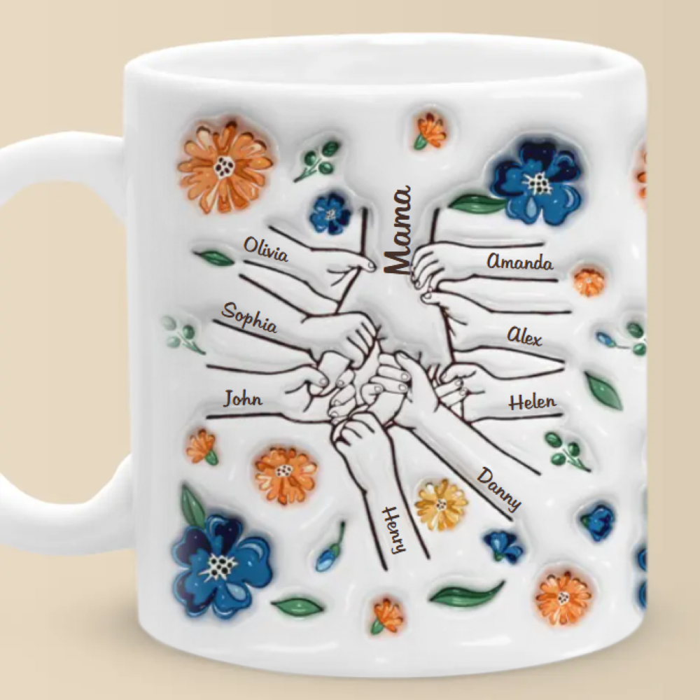 Personalized Mother Day Family Mug-Mineral Mug
