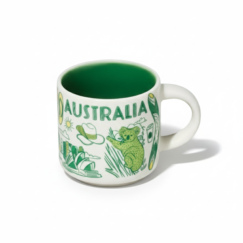 Australia And Brisbane Been There Demi Mug Set