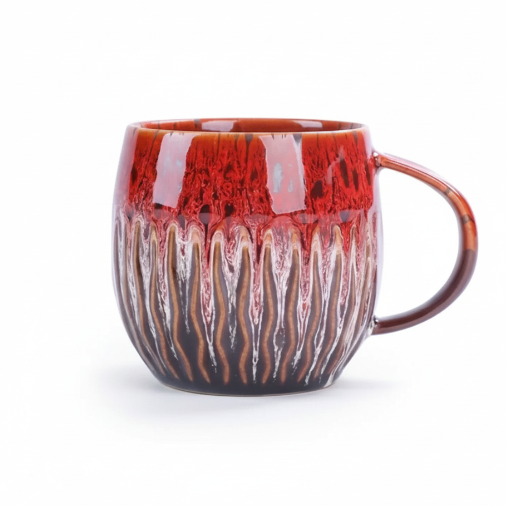 Artistic Handcrafted Ceramic Coffee Mug