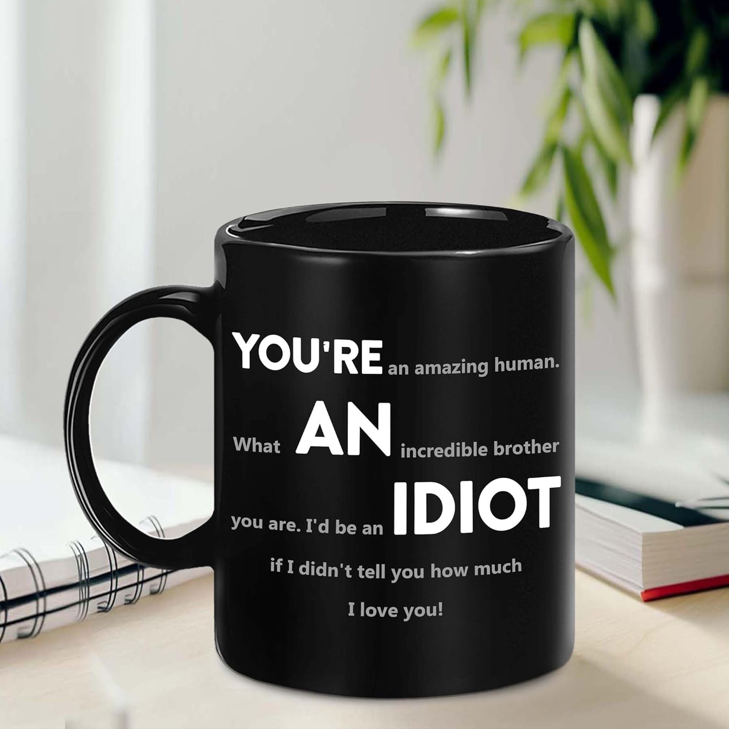 Customized Christmas Mug For Brother