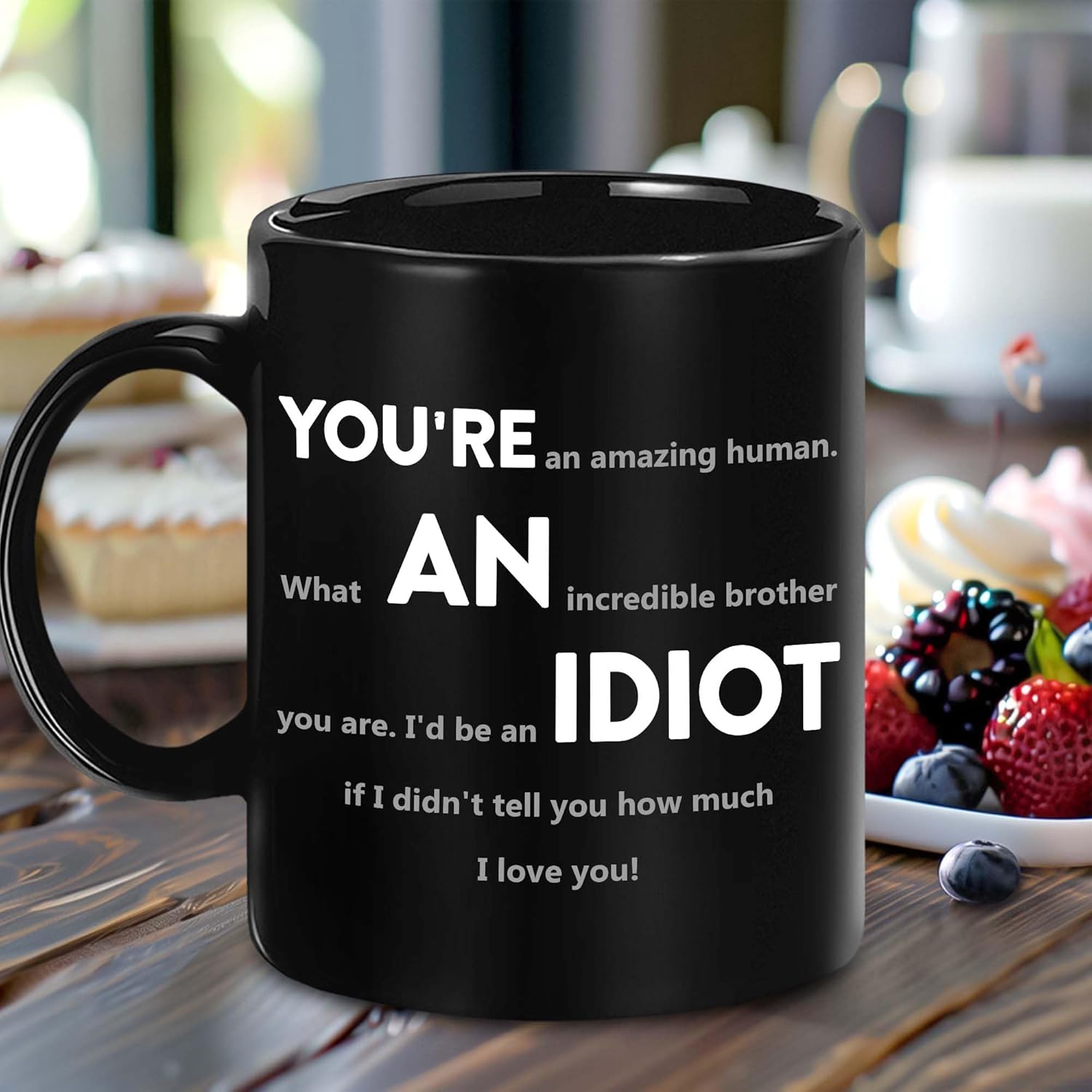 Customized Christmas Mug For Brother