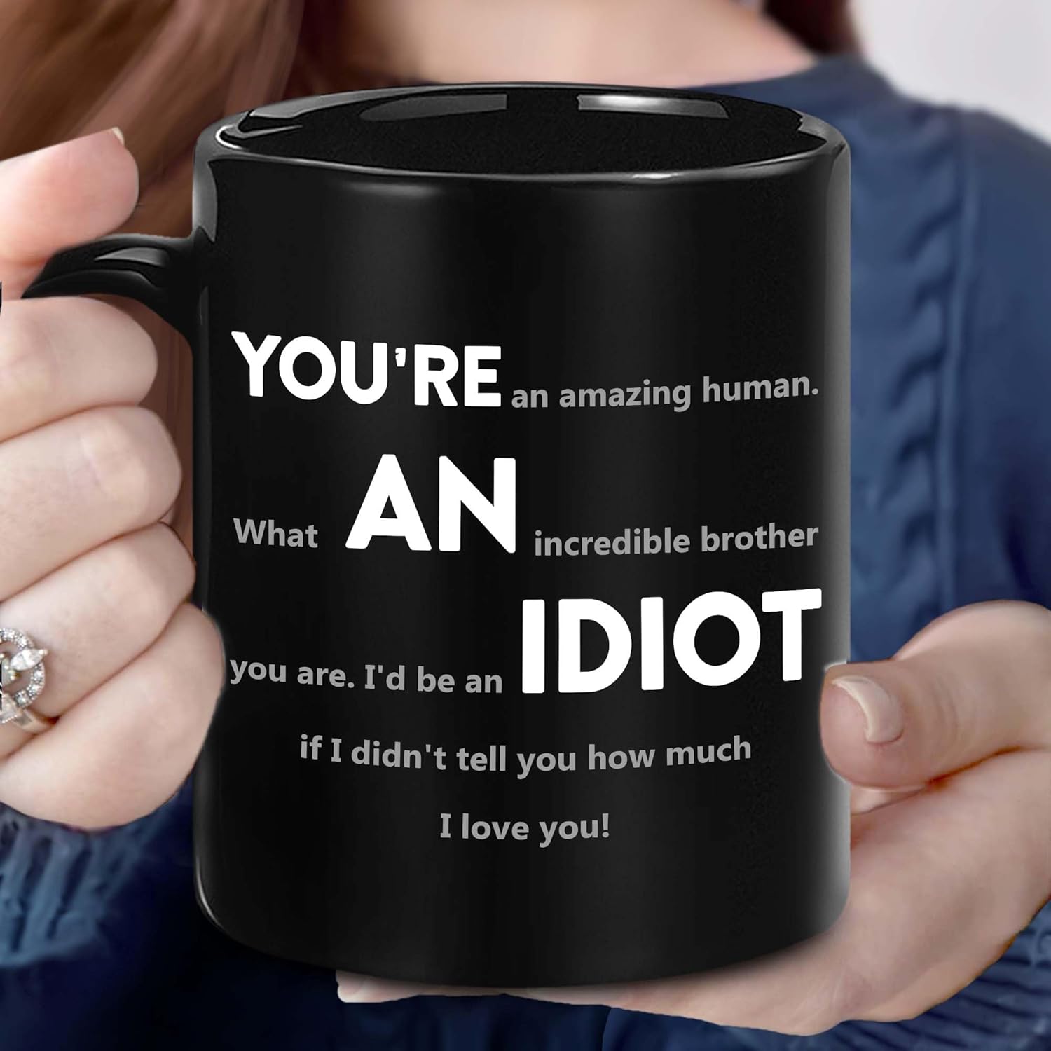 Customized Christmas Mug For Brother