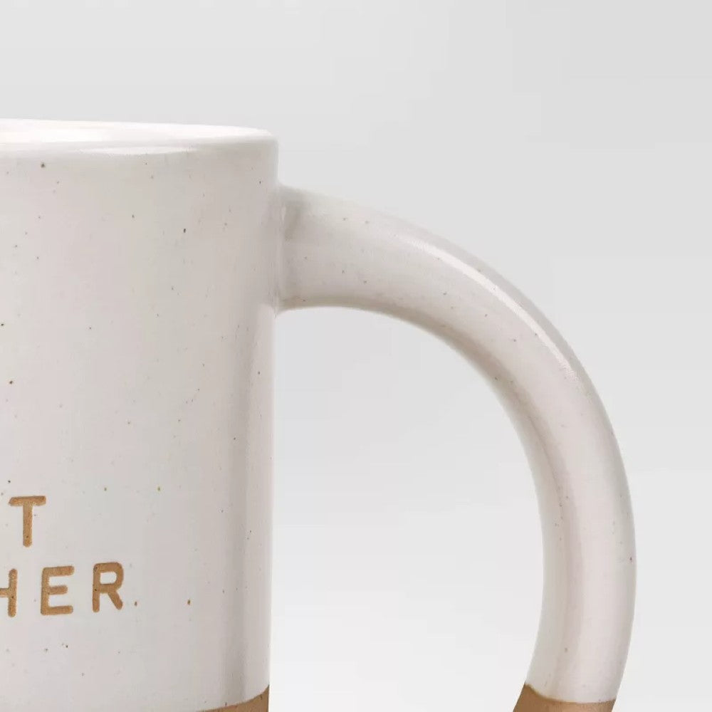 Off-White Best Teacher Mug-Mineral Mug