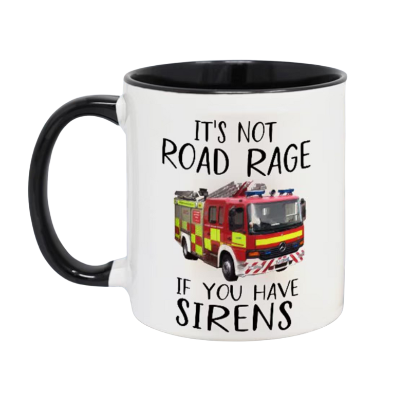 Funny Firefighter Coffee Mug Fireman Pride Humor Gift for Emergency Service Workers